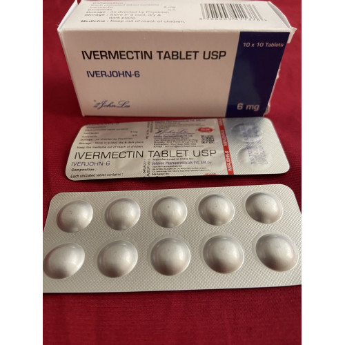 Ивермектин 6мг. таблетки -10 шт. оригинал Индия. Ivermectin 6 Mg USP для людей антипаразитарный препарат.